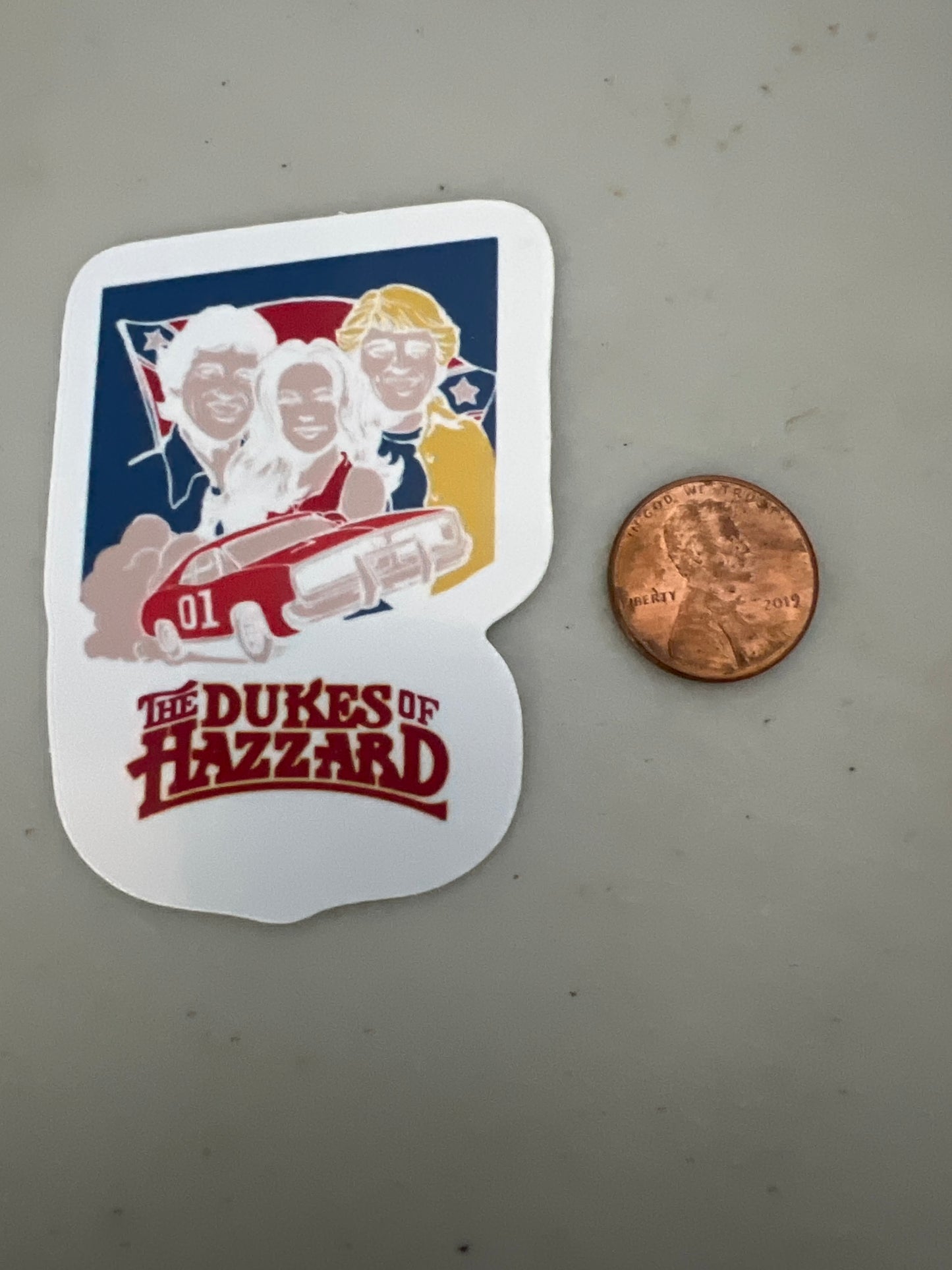 Dukes of Hazard Stickers
