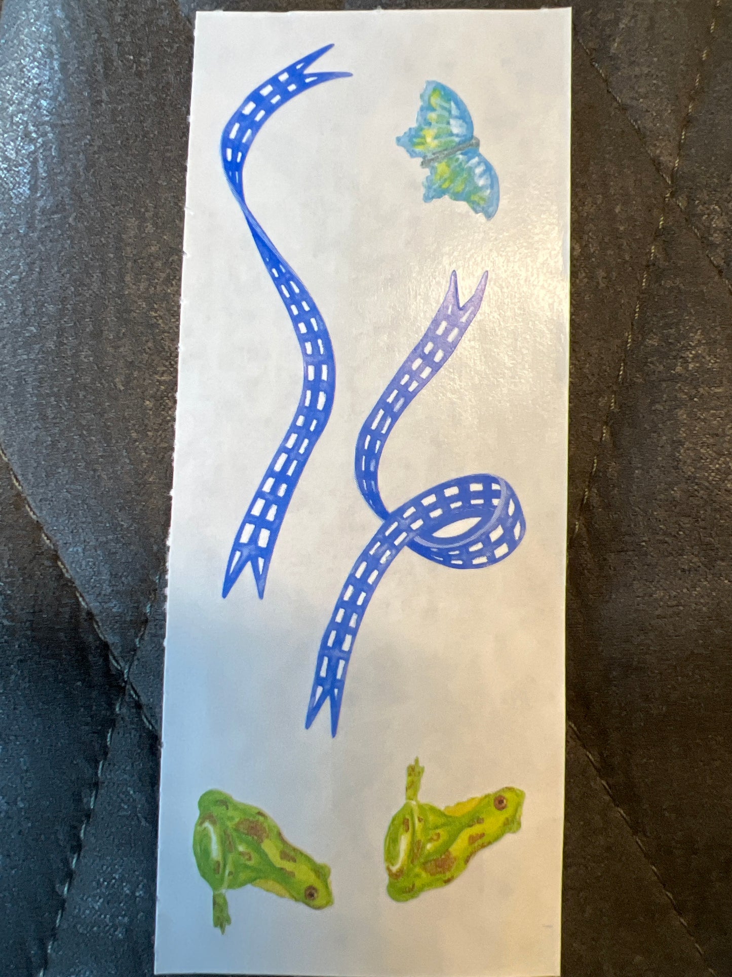 Creative Memories Stickers Boys First Years Ribbon, Frog new