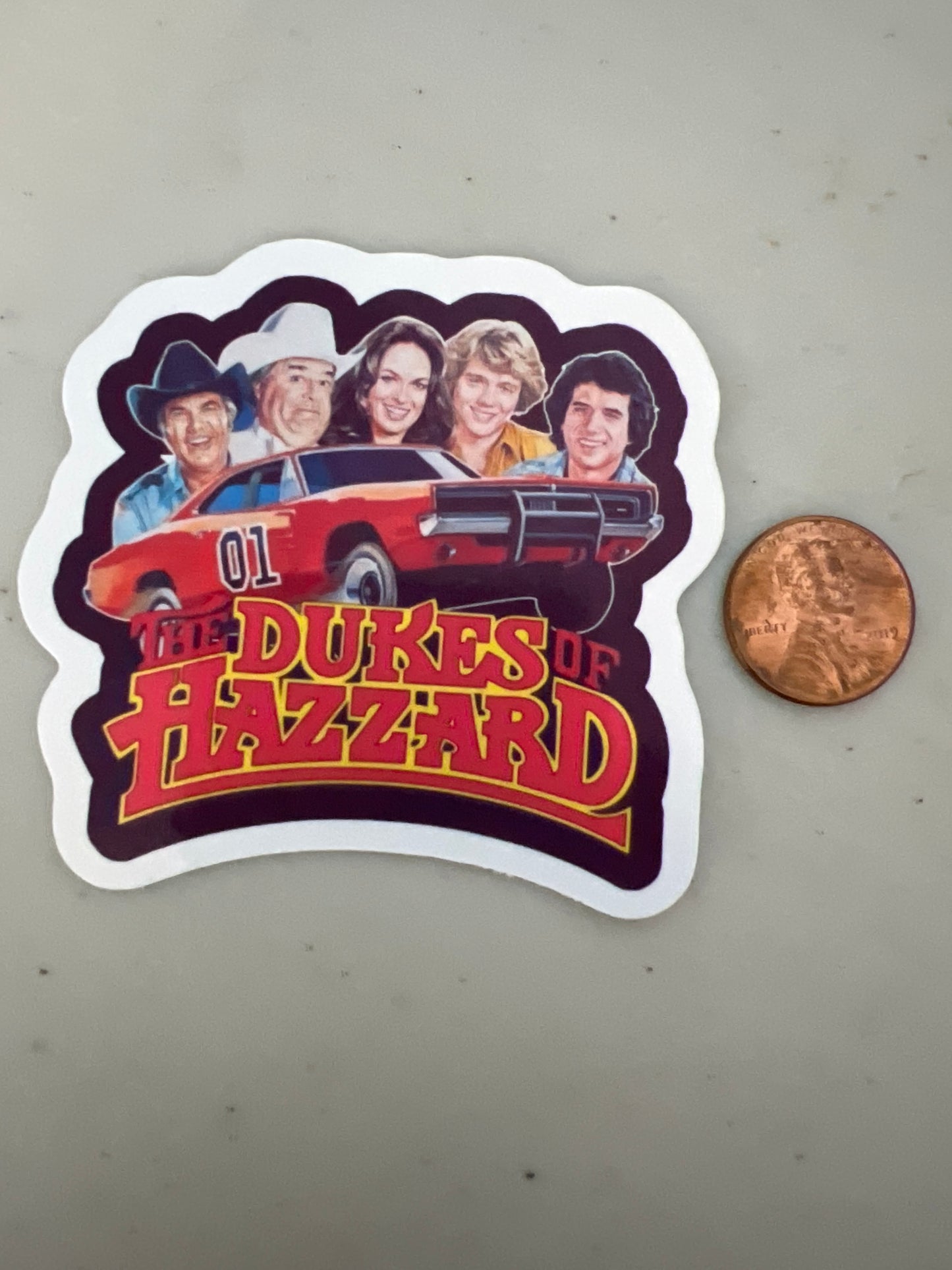 Dukes of Hazard Stickers