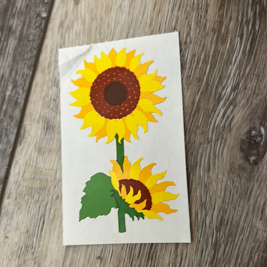 Mrs. Grossman’s Stickers Sunflowers 1/2 Sheet Fall