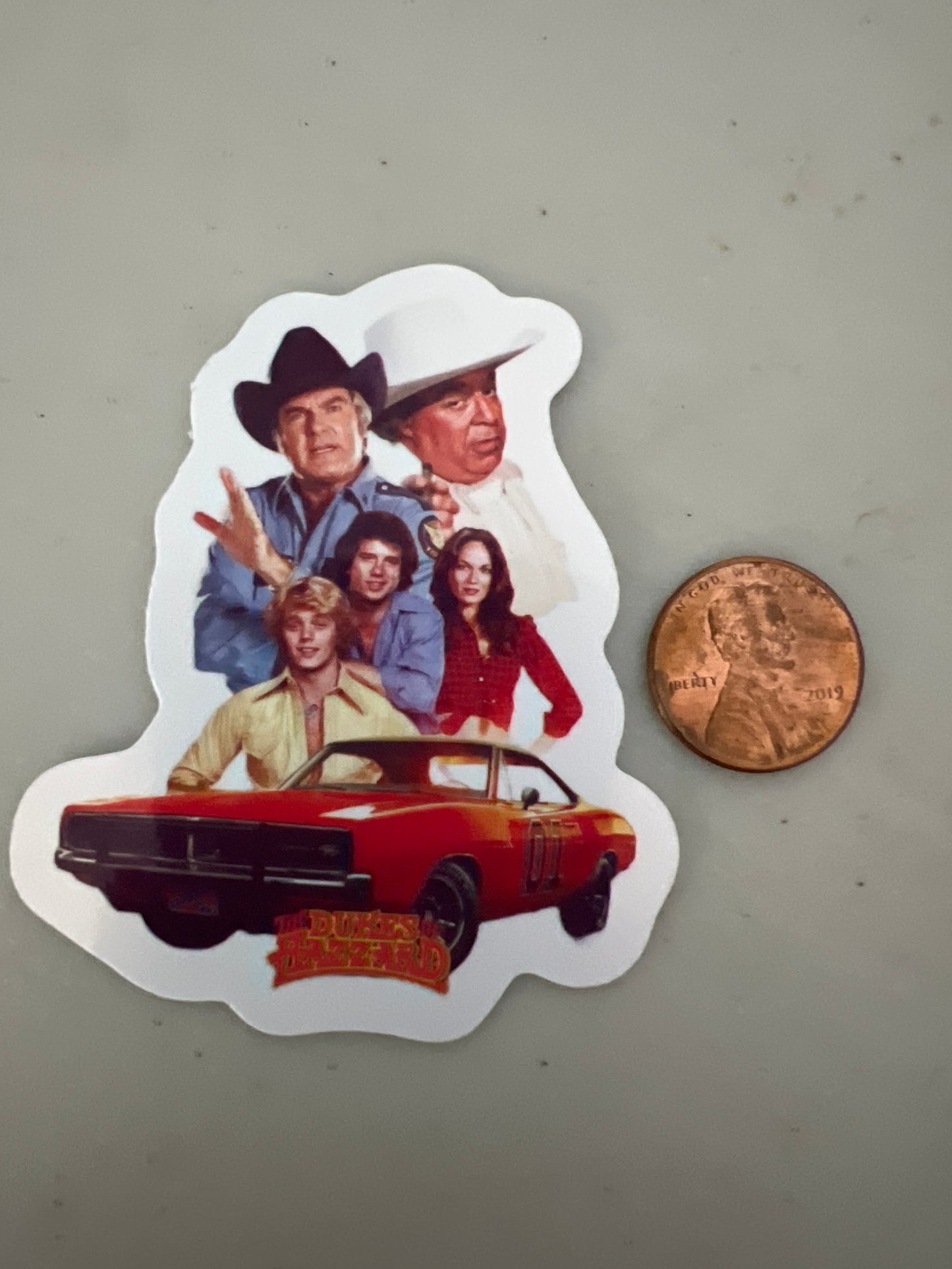 Dukes of Hazard Stickers