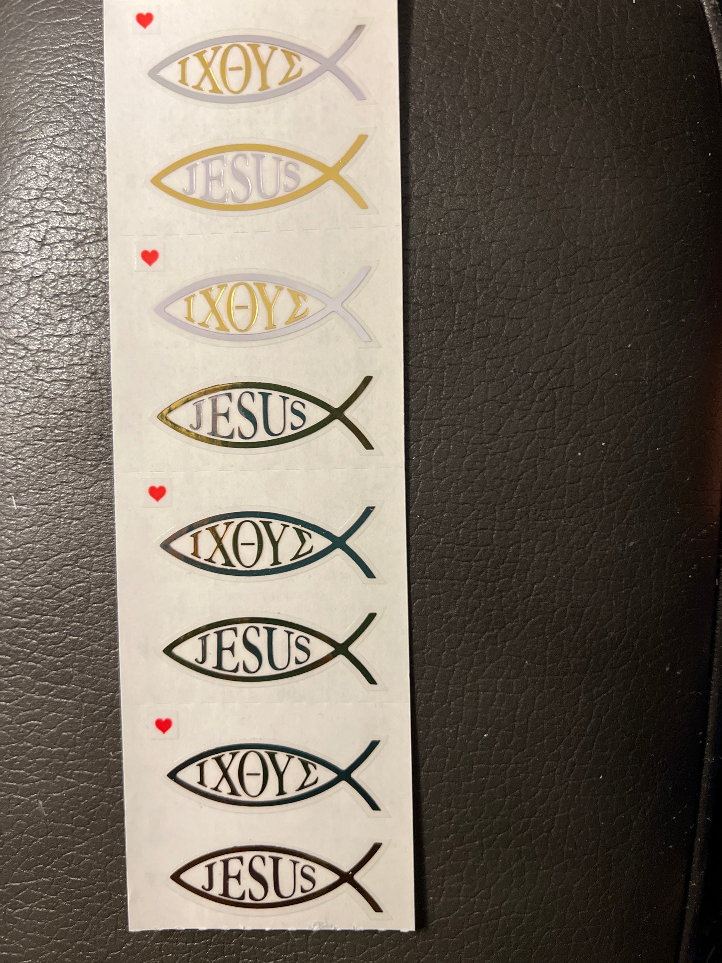Mrs. Grossman’s Stickers Church Ichthus