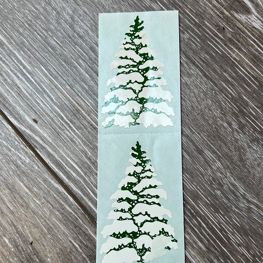 Mrs. Grossman’s Stickers Snowy Tree Winter