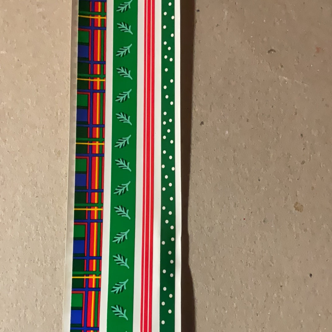 Mrs. Grossman’s Design Line Stickers Holiday Patterns Christmas