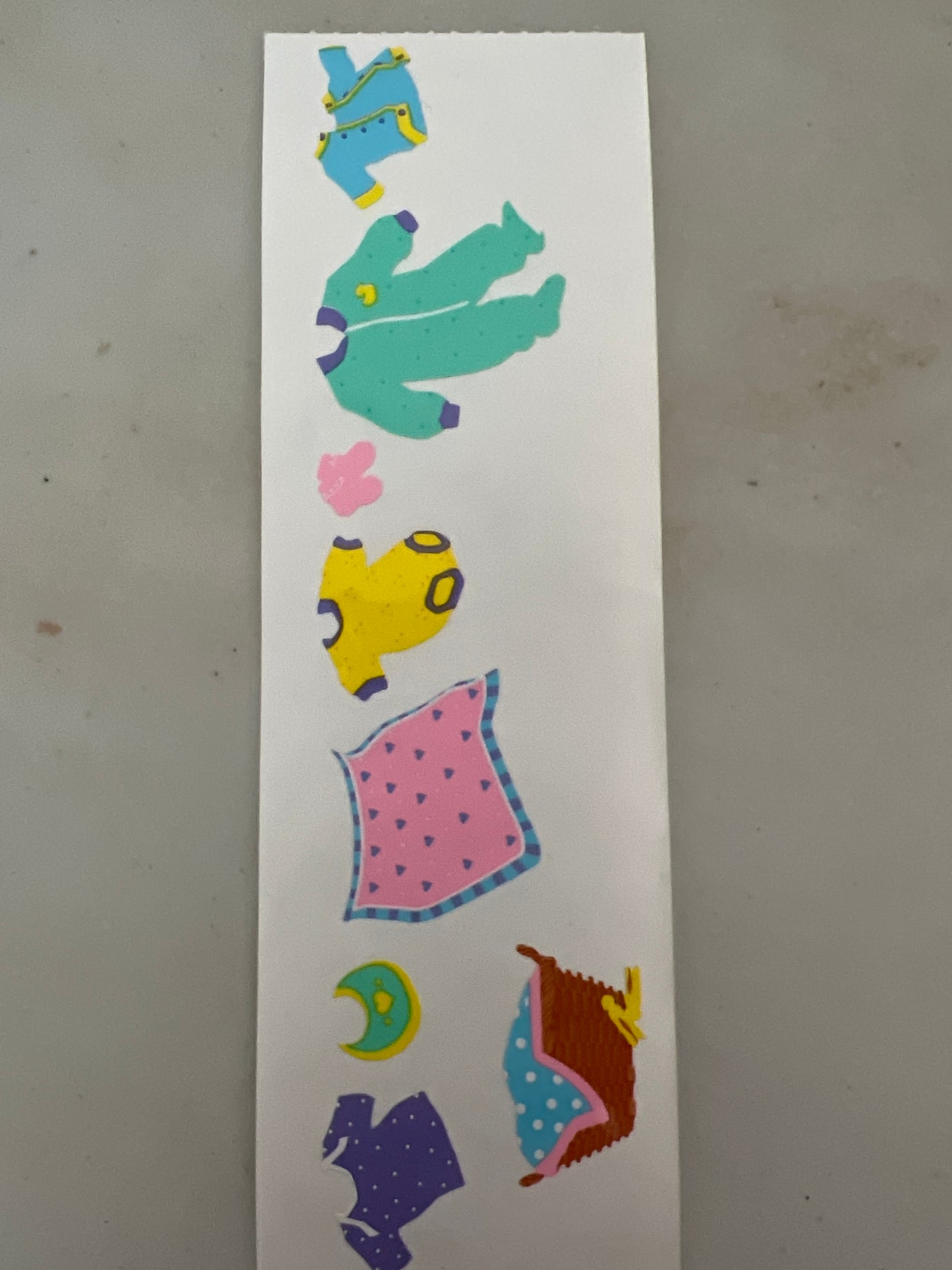 Mrs. Grossman’s Stickers Baby Laundry