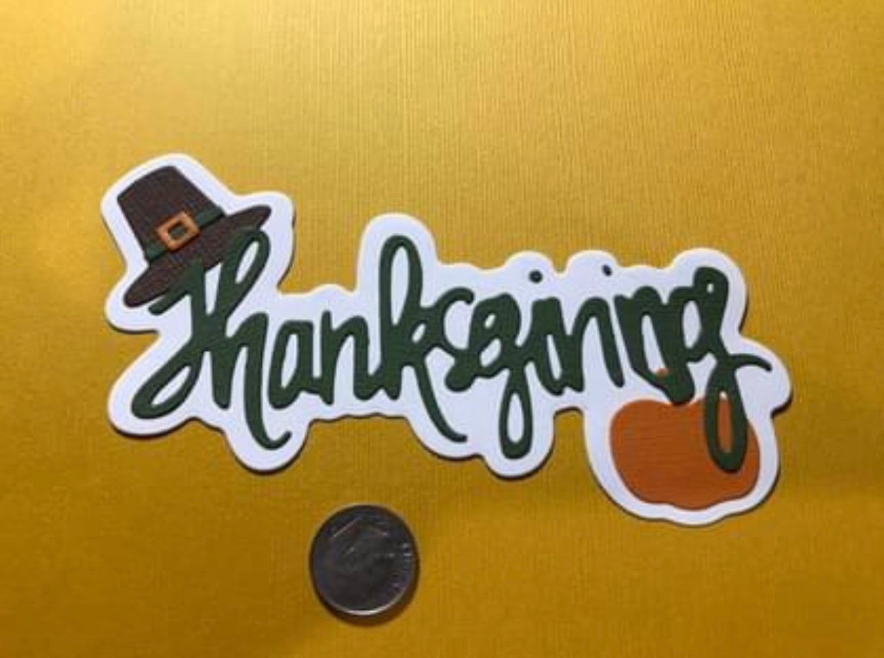Thanksgiving Die Cuts