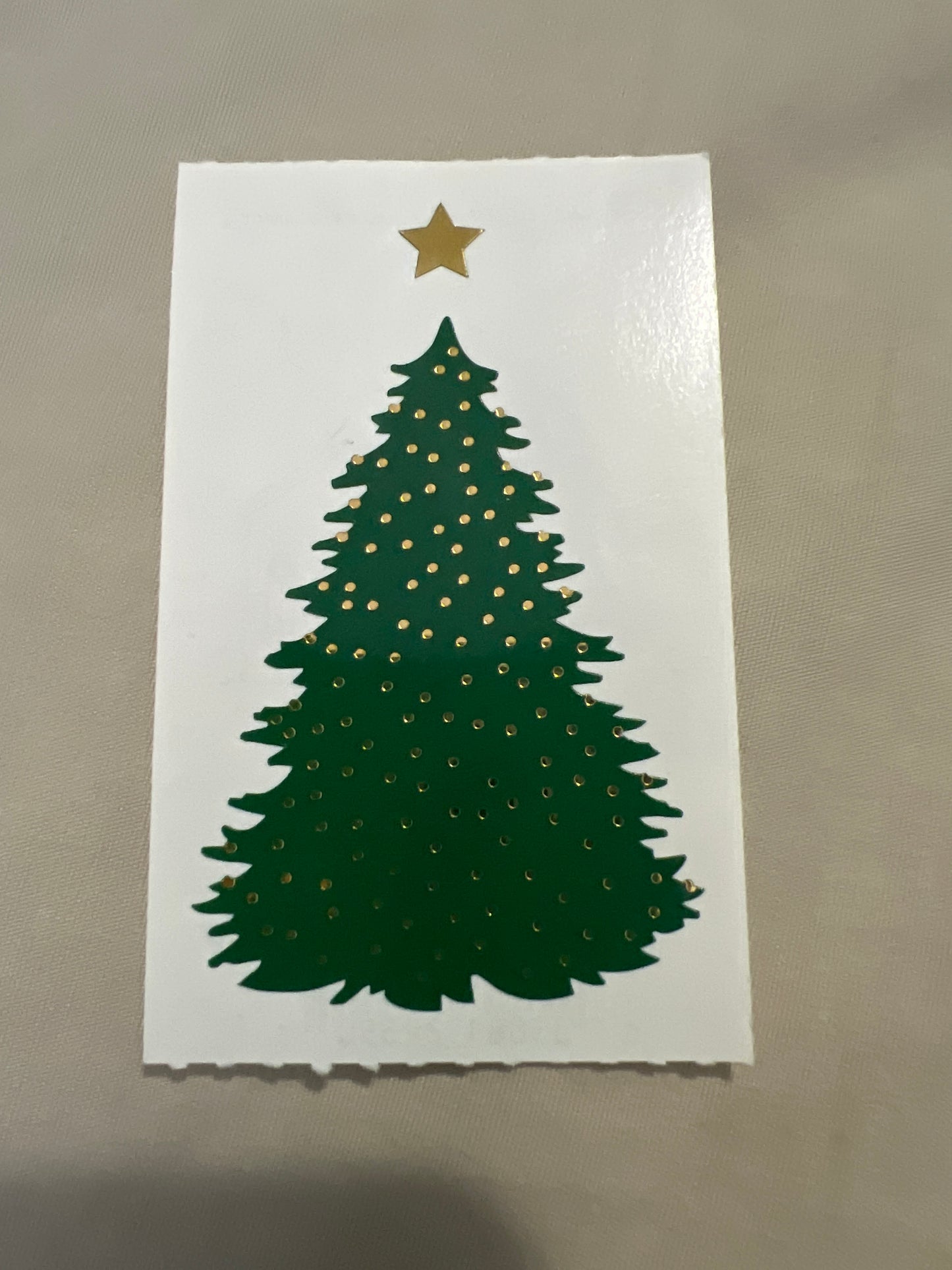 Mrs. Grossman’s Stickers Christmas Trees 1/2 Sheet New