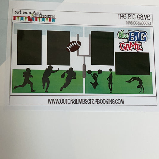 Out on a Limb Scrapbook Kit The Big Game