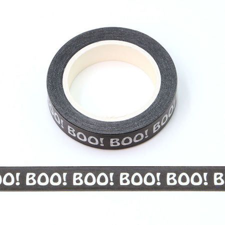 Boo Washi Tape Embellishments 3165 Halloween