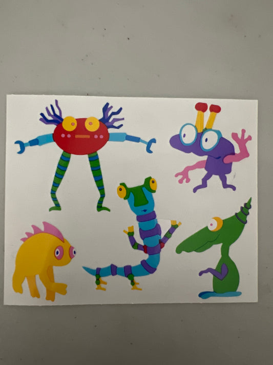Mrs. Grossman’s Large Stickers Endorfuns New 1/2 Sheet