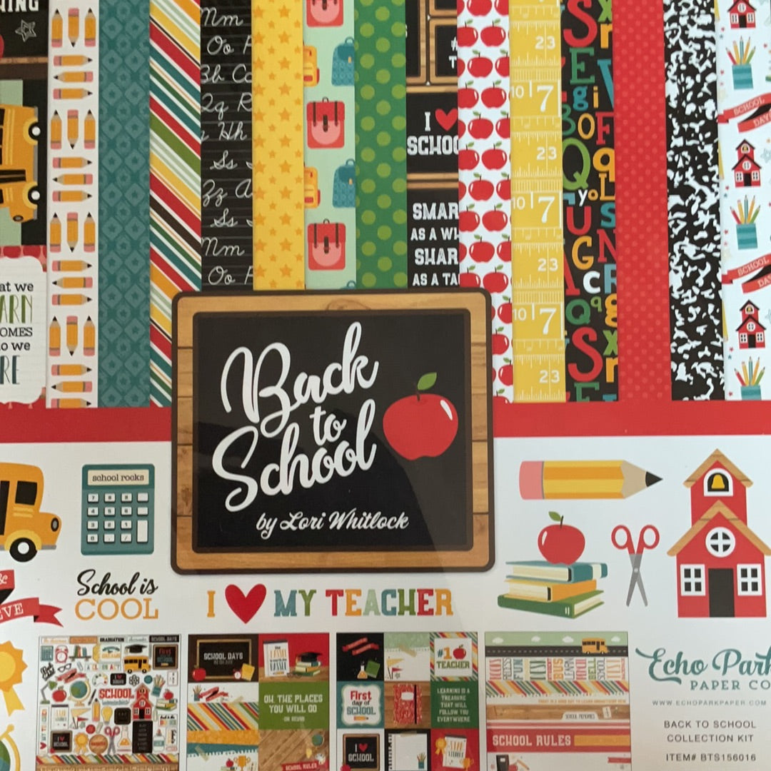 Echo Park Back to School Collection BTS156016