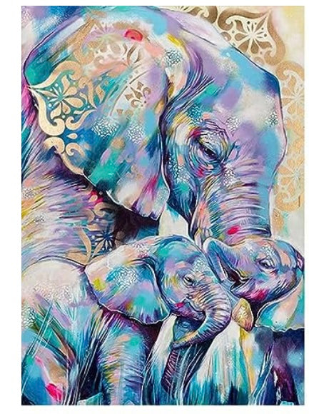 Diamond Painting Kits Elephants 47299