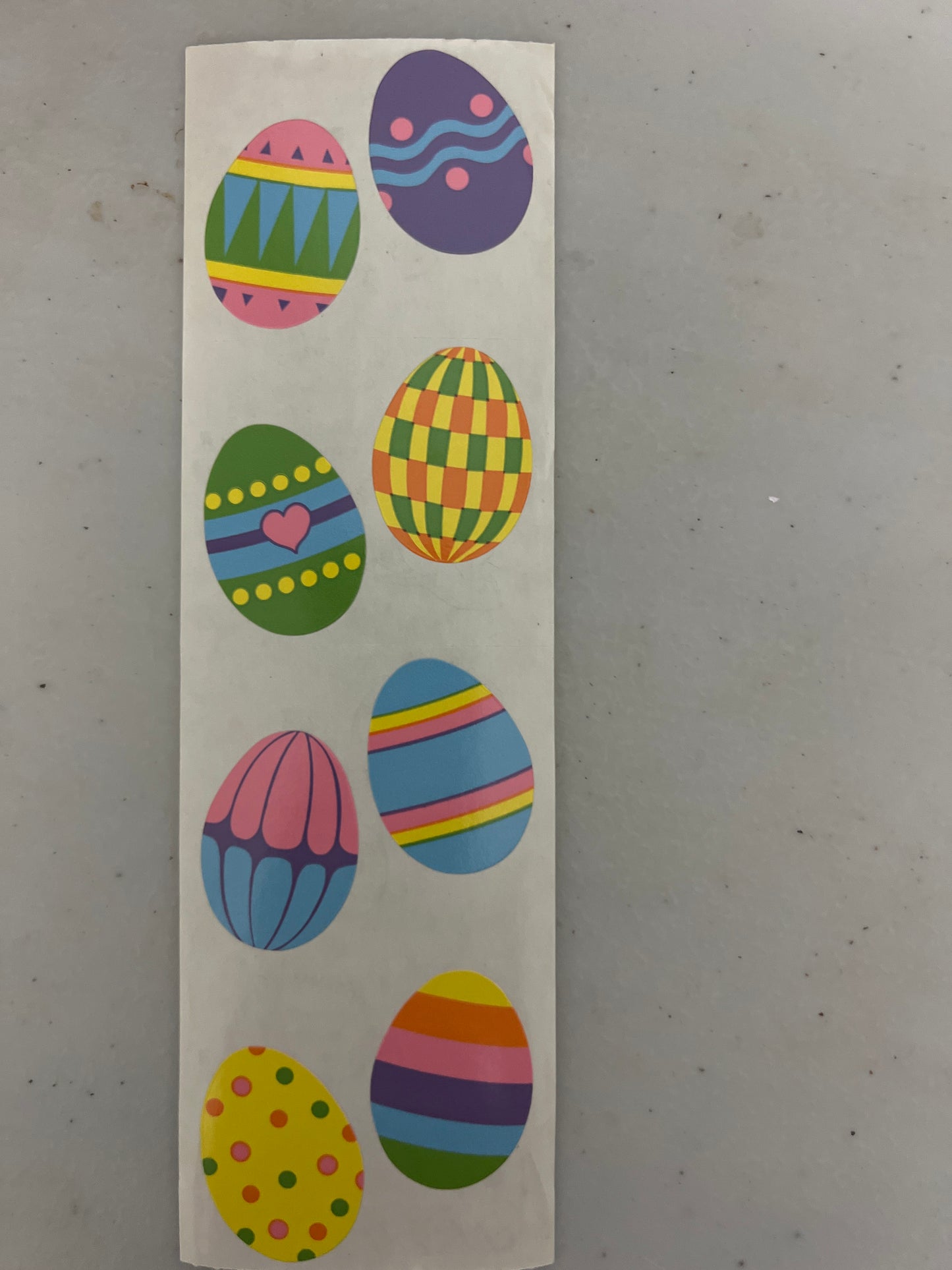 Mrs. Grossman’s Stickers Easter Large Easter Eggs New