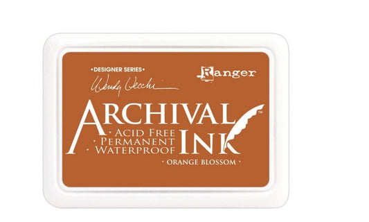 Archival Ink Pads Orange Blossom cardmaking