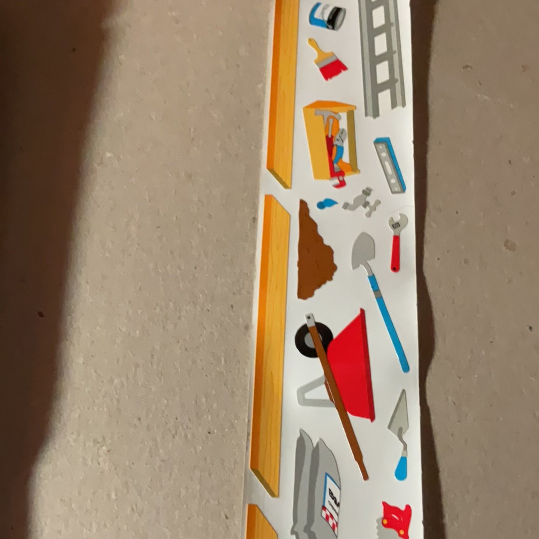 Mrs. Grossman’s Design Line Stickers Construction