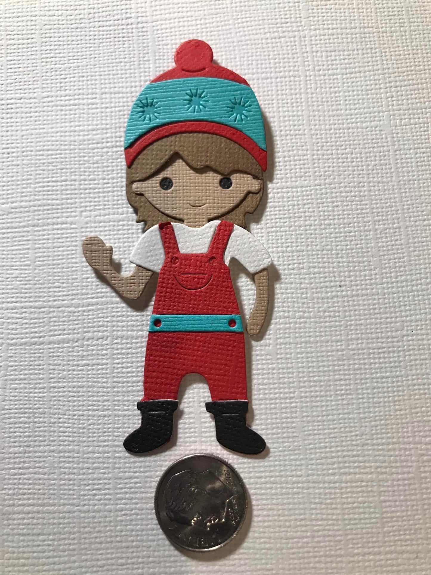 Boy Die Cuts Winter