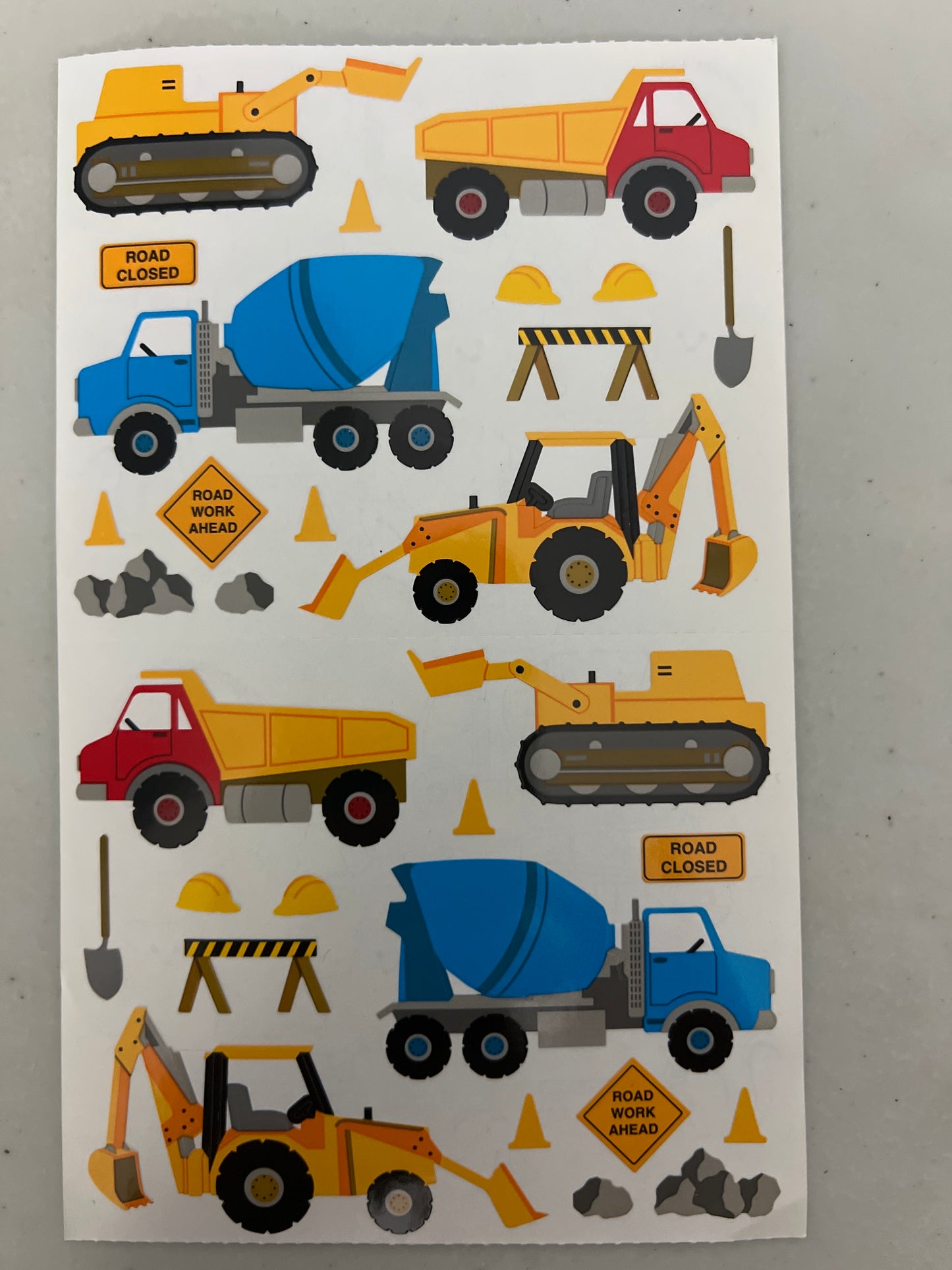 Mrs. Grossman’s Large Stickers Trucks New