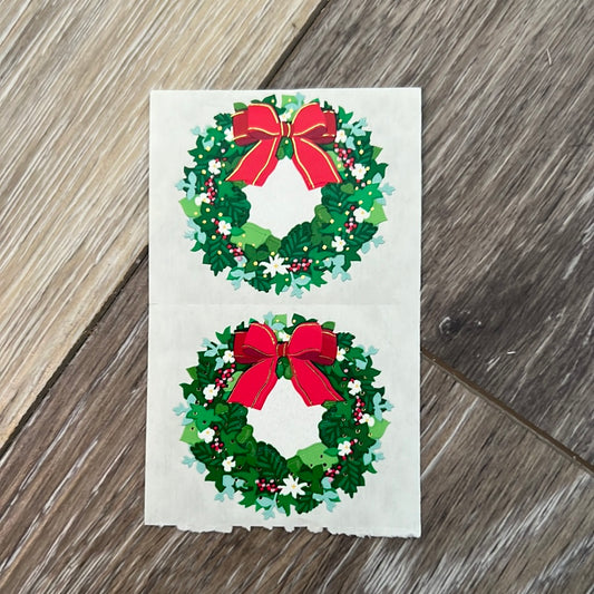 Mrs. Grossman’s Stickers Winter Wreath 1/2 Sheet