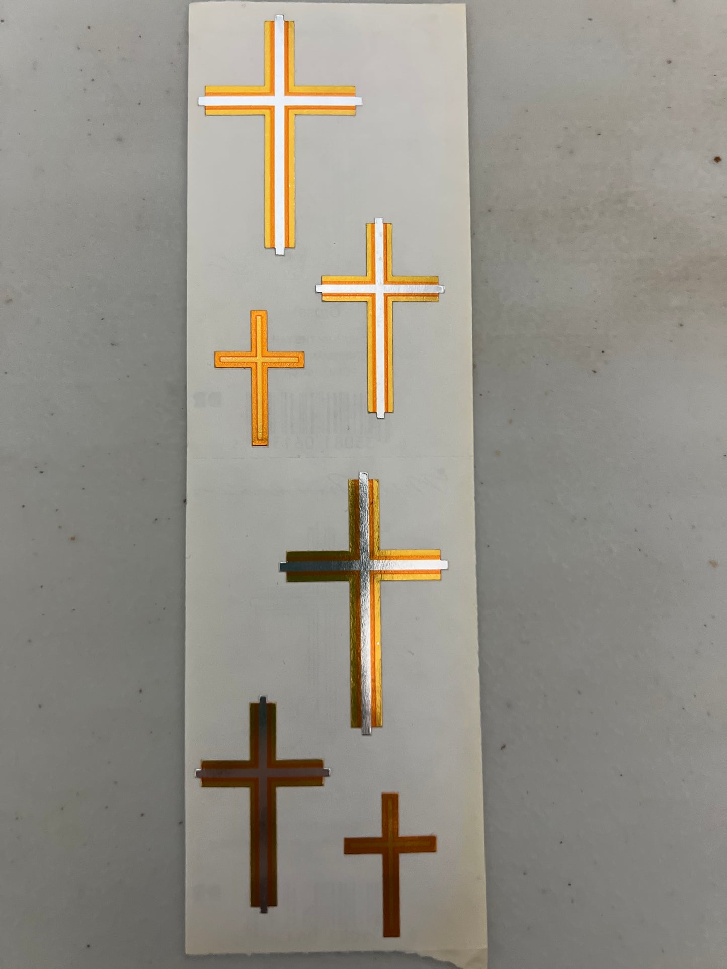 Mrs. Grossman’s Stickers Church Cross New