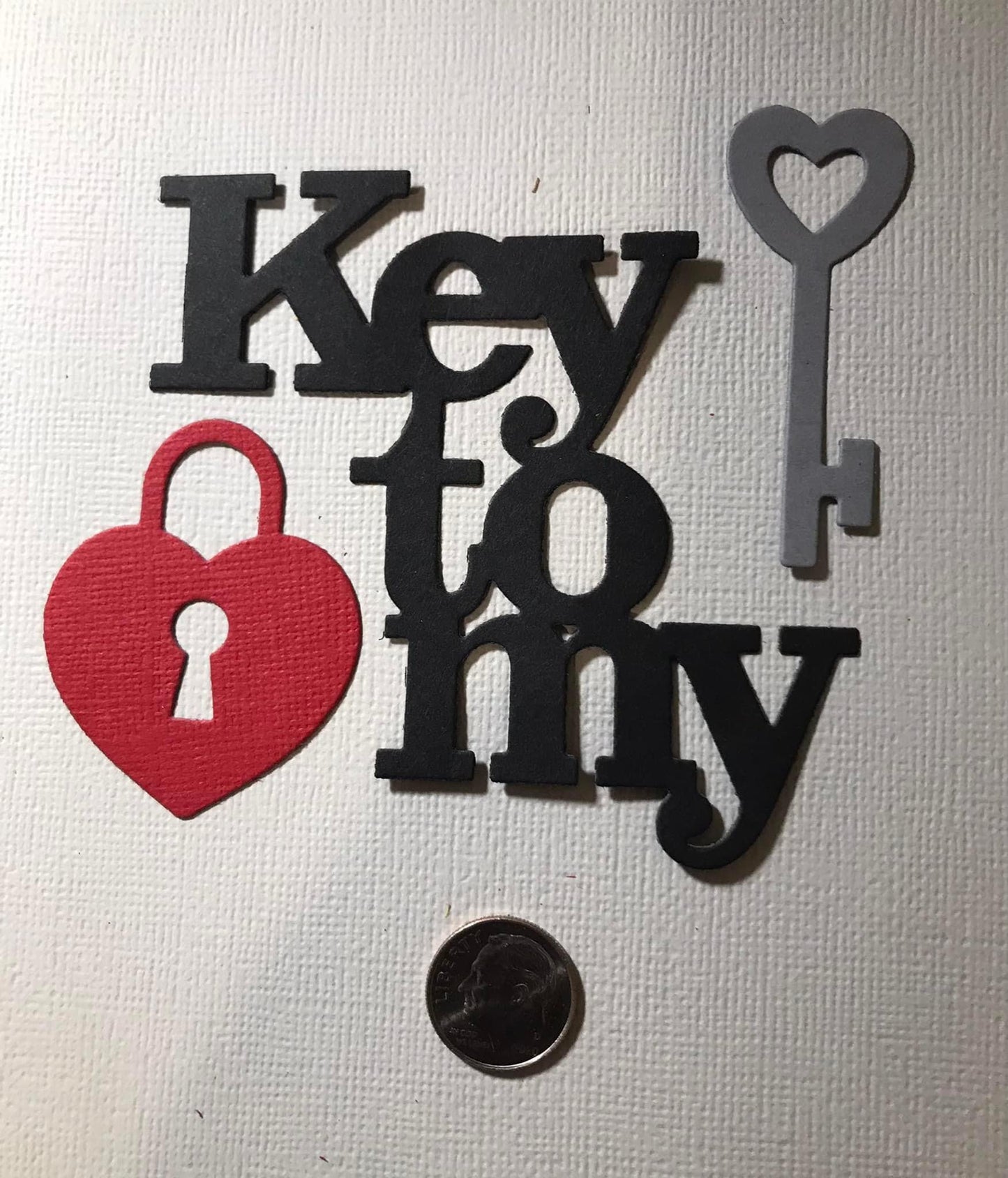 Let to my Heart Die Cuts Paper Pieces Valentine’s