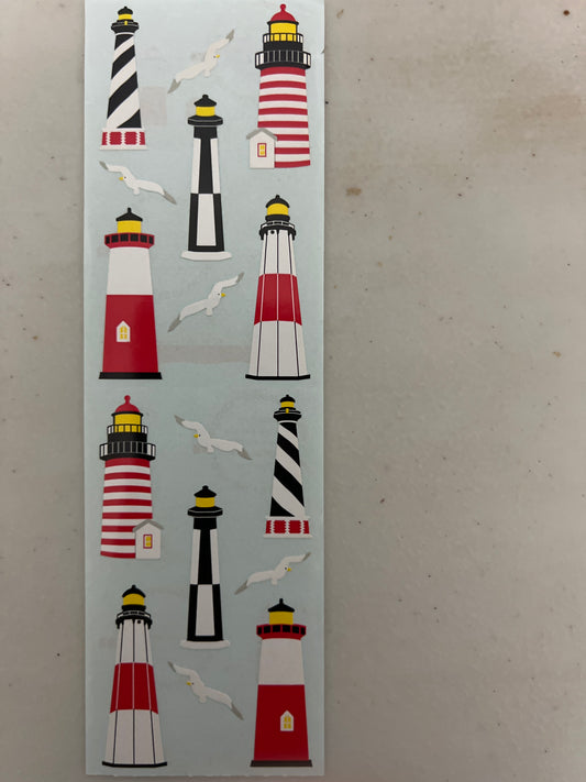 Mrs. Grossman’s Stickers Travel Lighthouses New