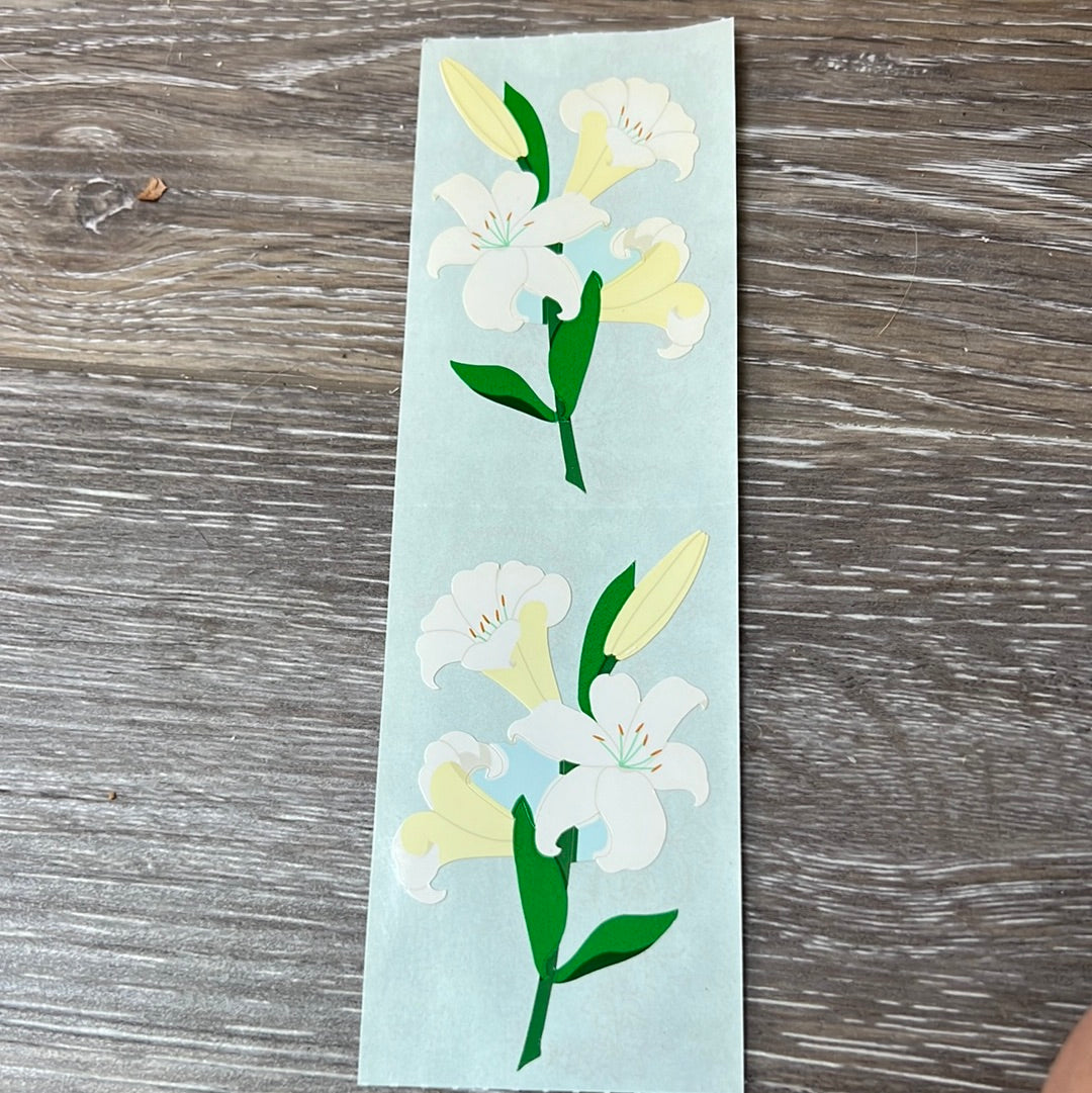 Mrs. Grossman’s Stickers Flowers Lily