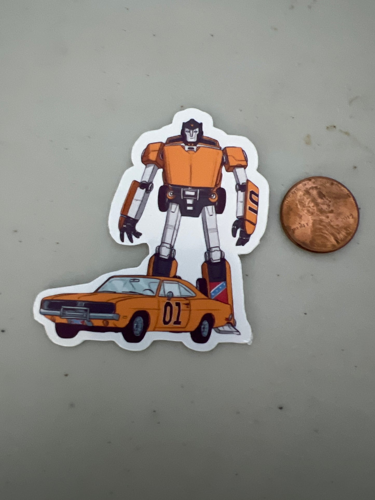 Dukes of Hazard Stickers