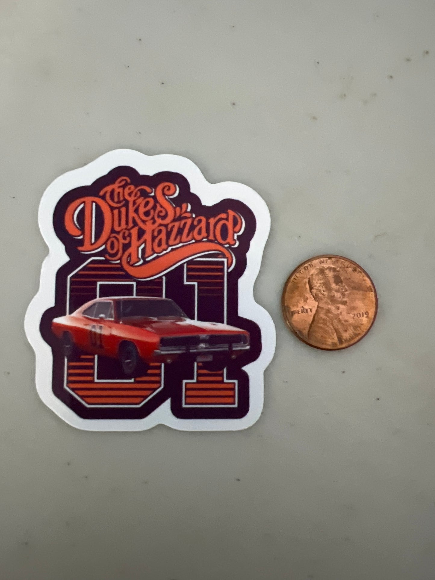 Dukes of Hazard Stickers