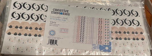 Creative Memories Lullaby Lane Designer Stickers