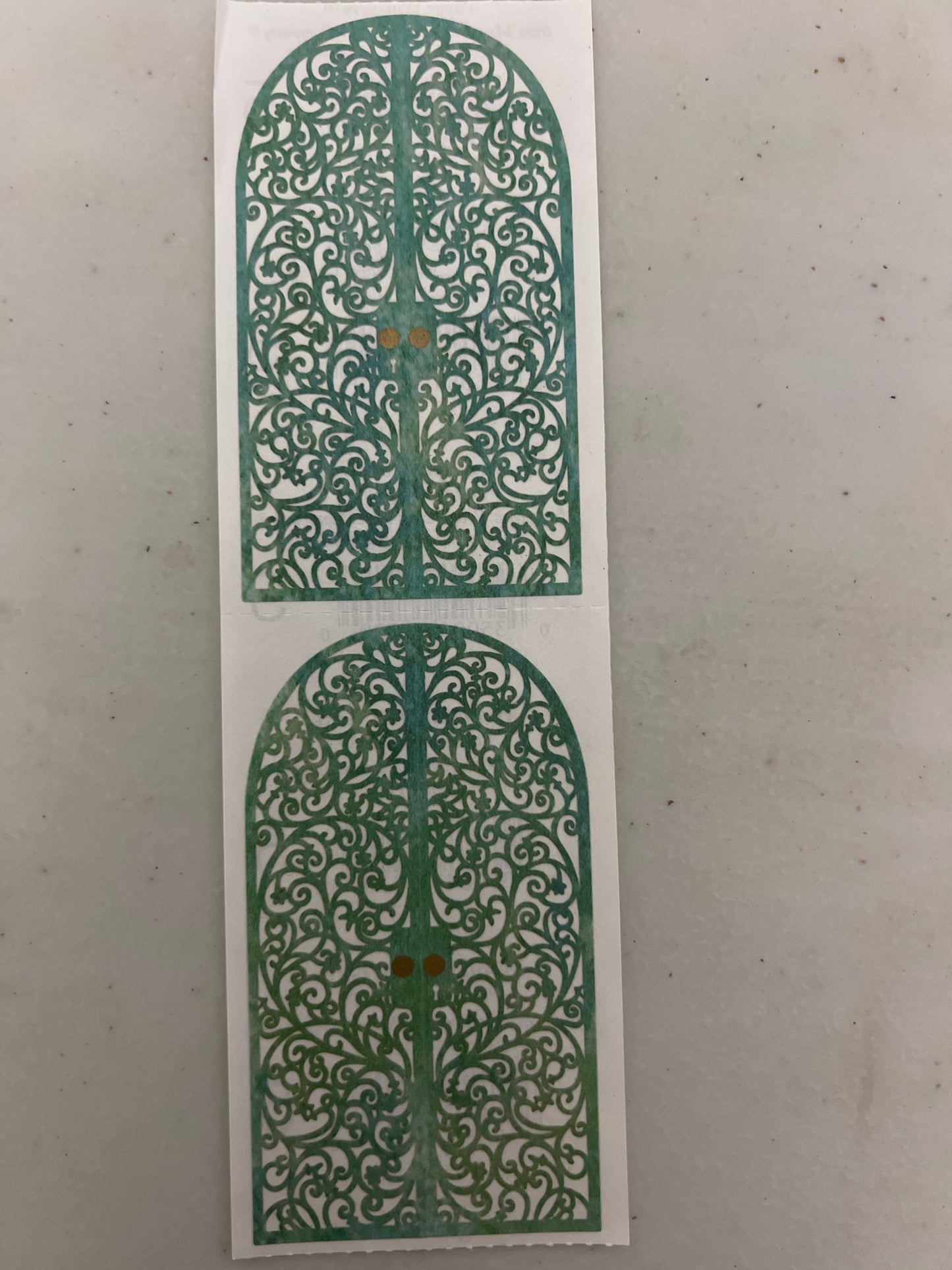 Mrs. Grossman’s Stickers Wrought Iron Gate New