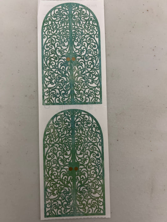 Mrs. Grossman’s Stickers Wrought Iron Gate New