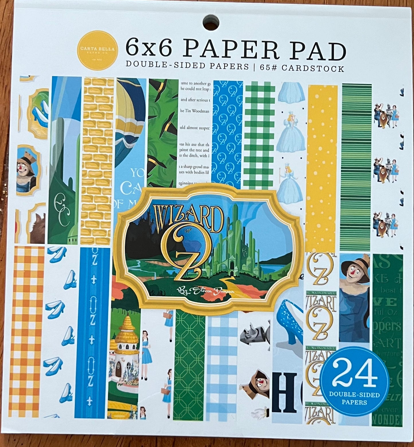 Echo Park Wizard of Oz 6x6 Paper