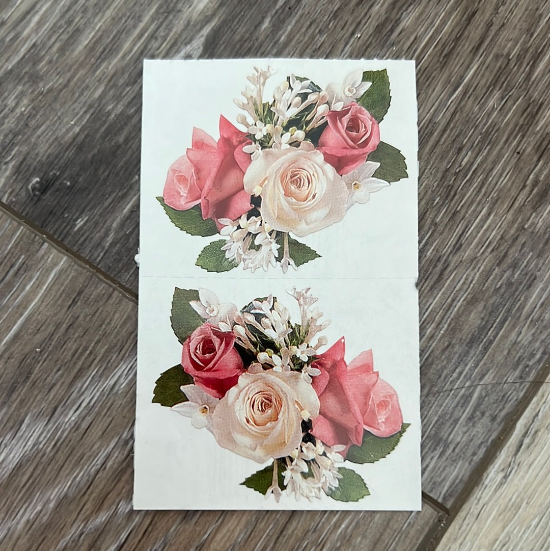 Mrs. Grossman’s Stickers Rose Nosegay 1/2 Sheet