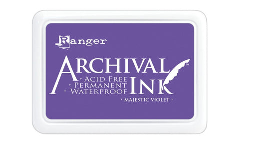 Archival Ink Pads Majestic Violet cardmaking