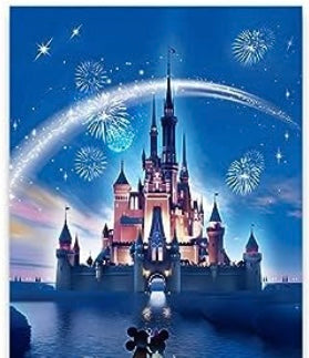 Diamond Painting Kits Cinderella’s Castle F260