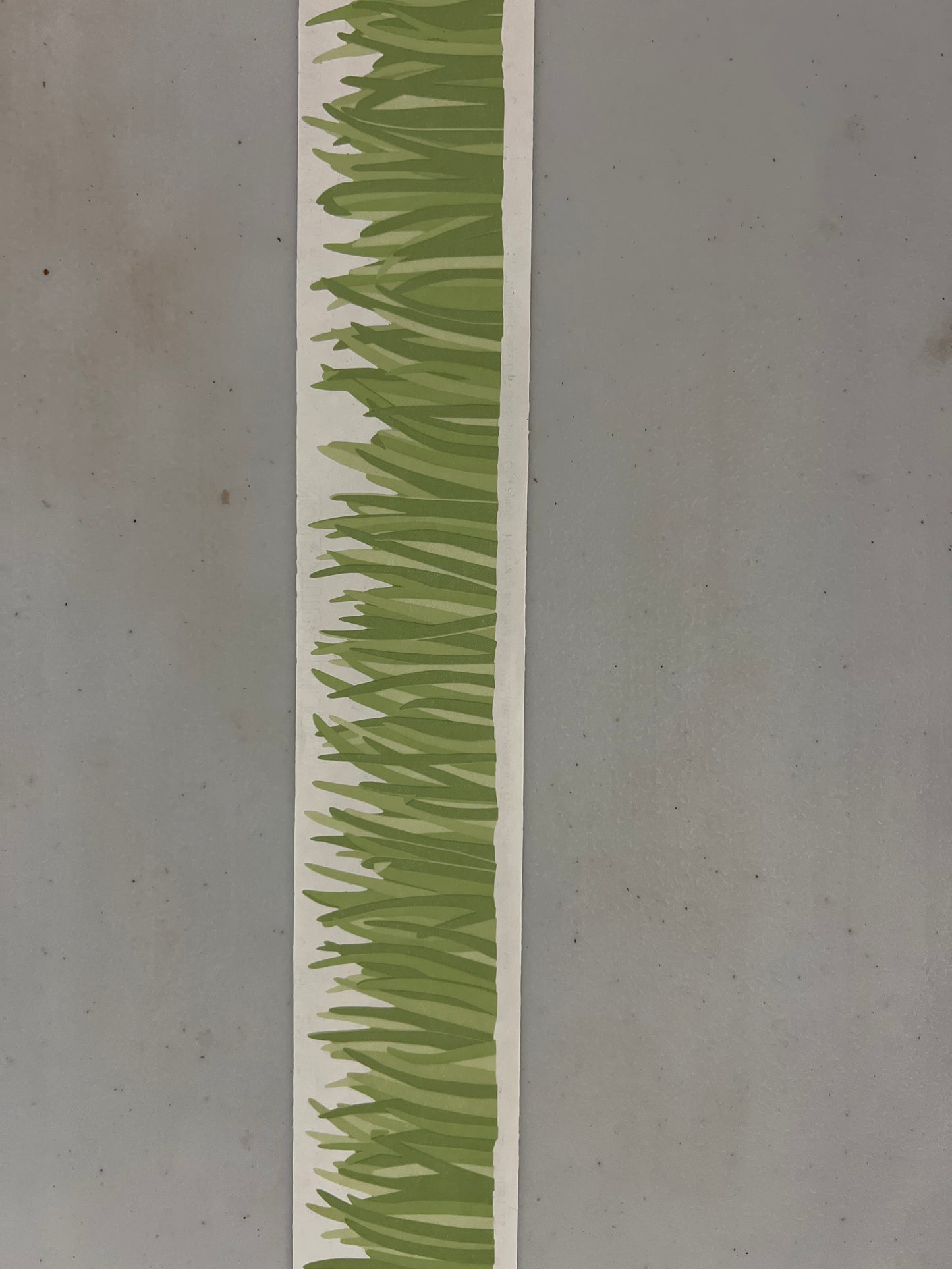 Mrs. Grossman’s Design Line Stickers Yellow Grass Vellum New
