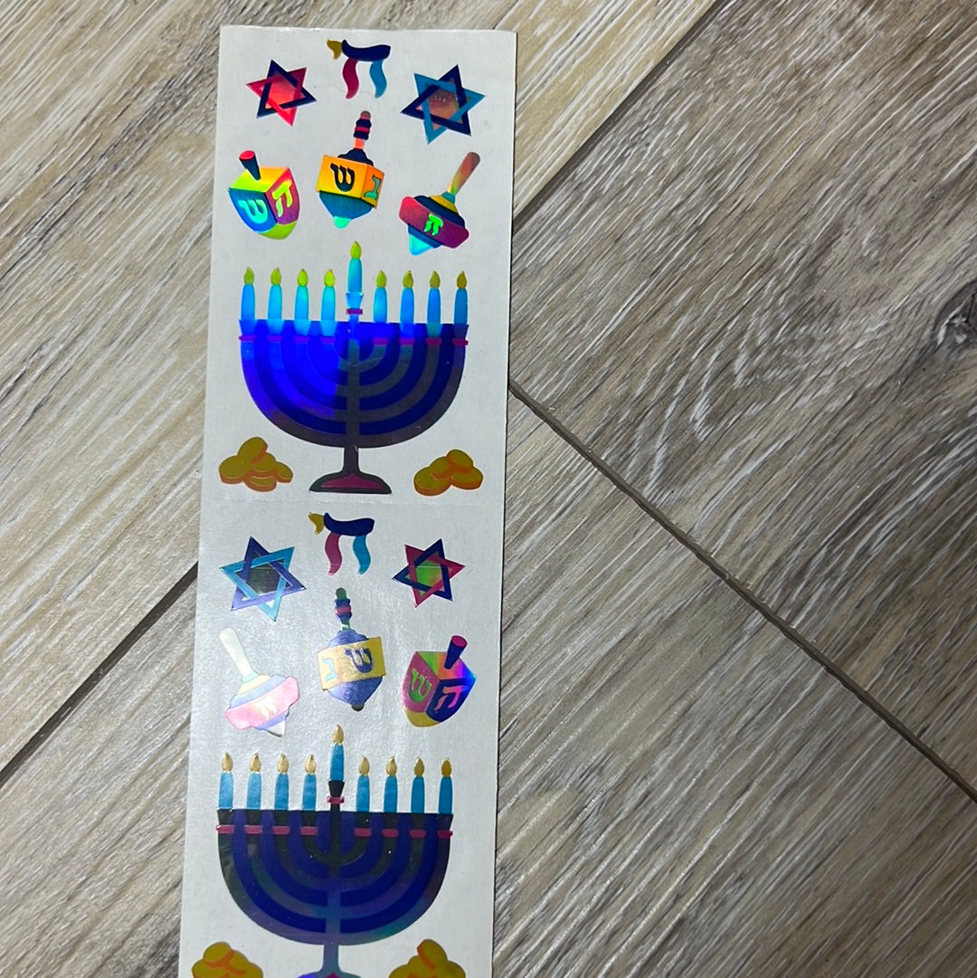 Mrs. Grossman’s Stickers Hanukkah Menorrah