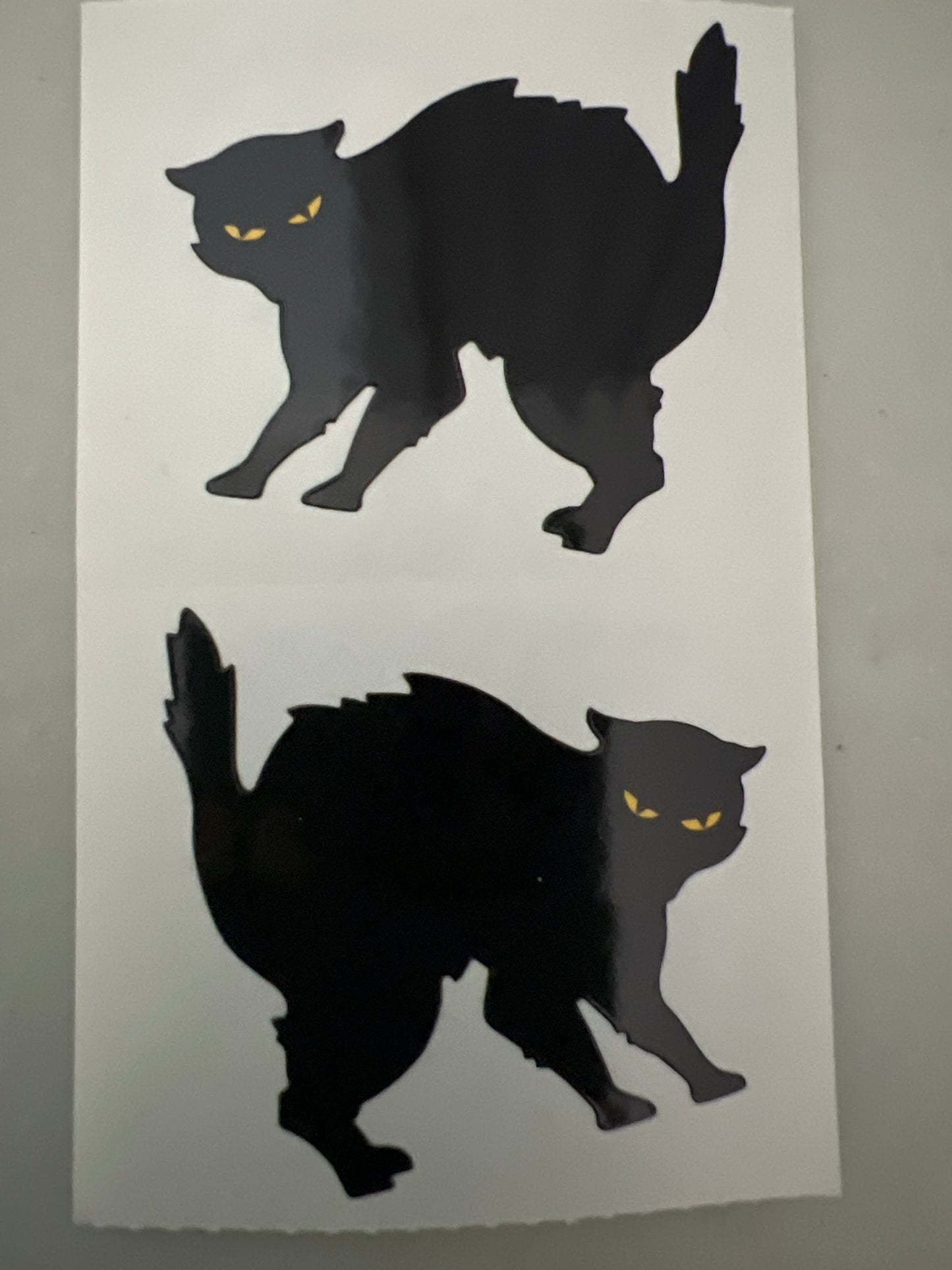Mrs. Grossman’s Stickers Halloween Black Cat 1/2 Sheet New