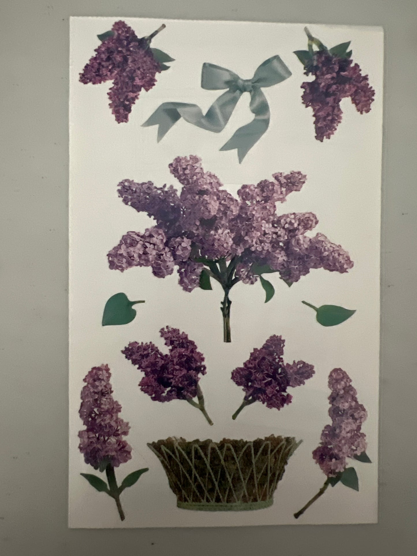 Mrs. Grossman’s Large Stickers Lilacs New