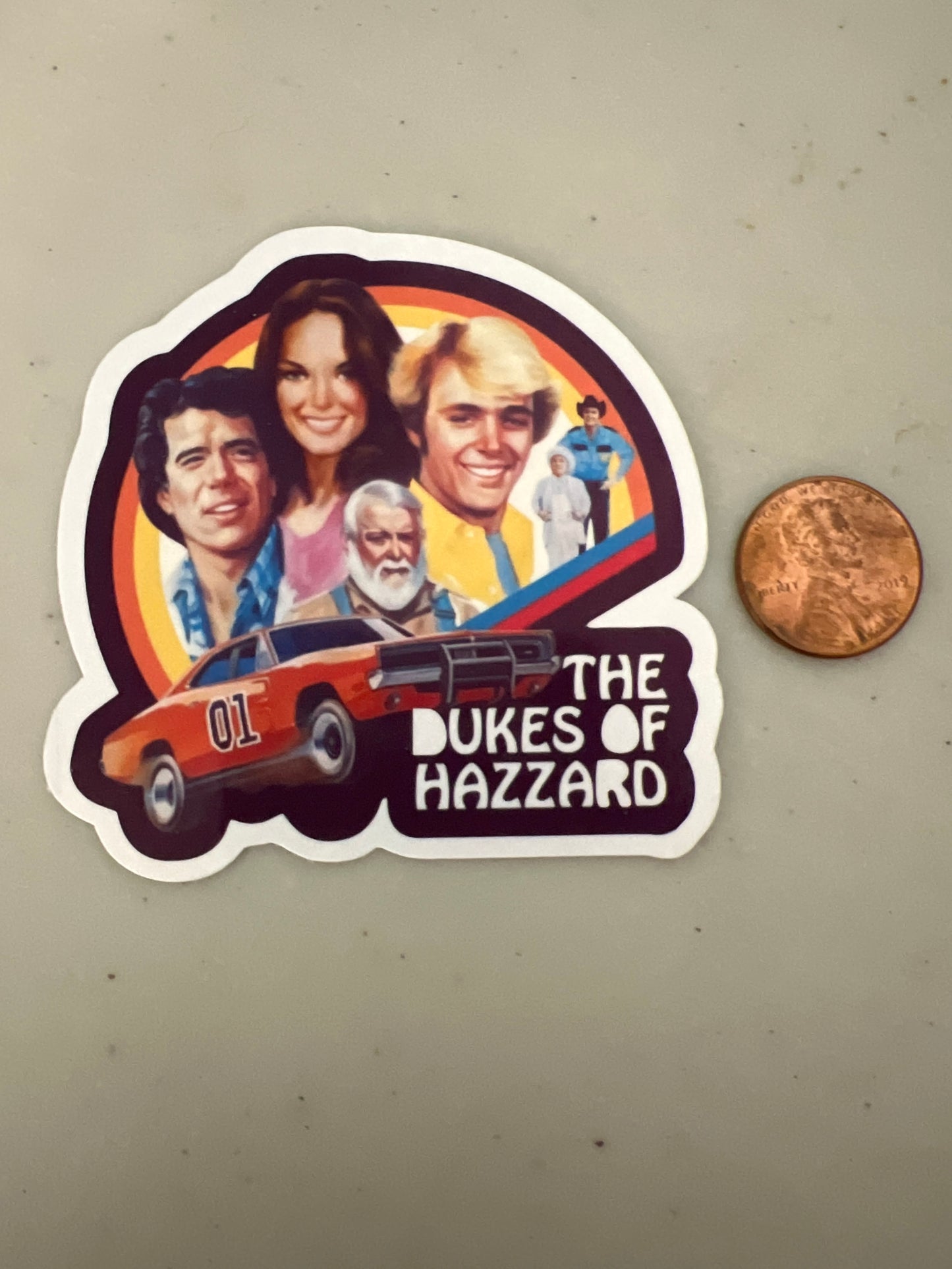 Dukes of Hazard Stickers