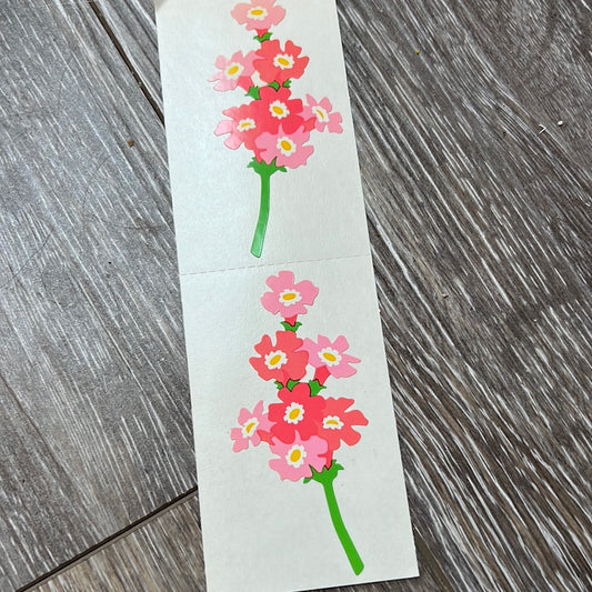 Mrs. Grossman’s Stickers Pink Flower