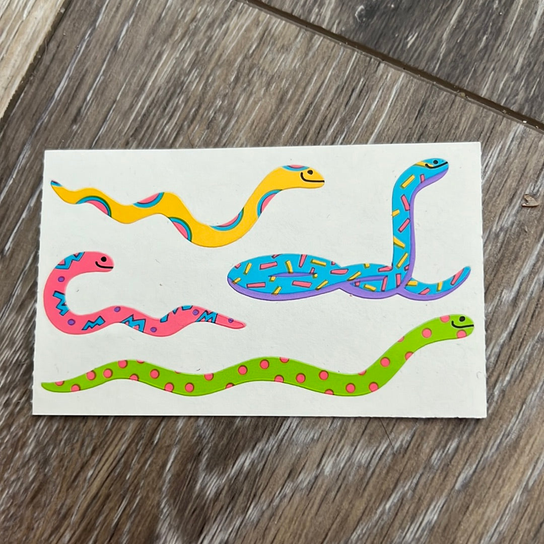 Mrs. Grossman’s Stickers Reptiles Snakes 1/2 Sheet