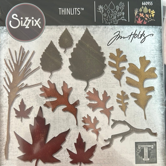 Sizzix Thinlets Fall Foliage