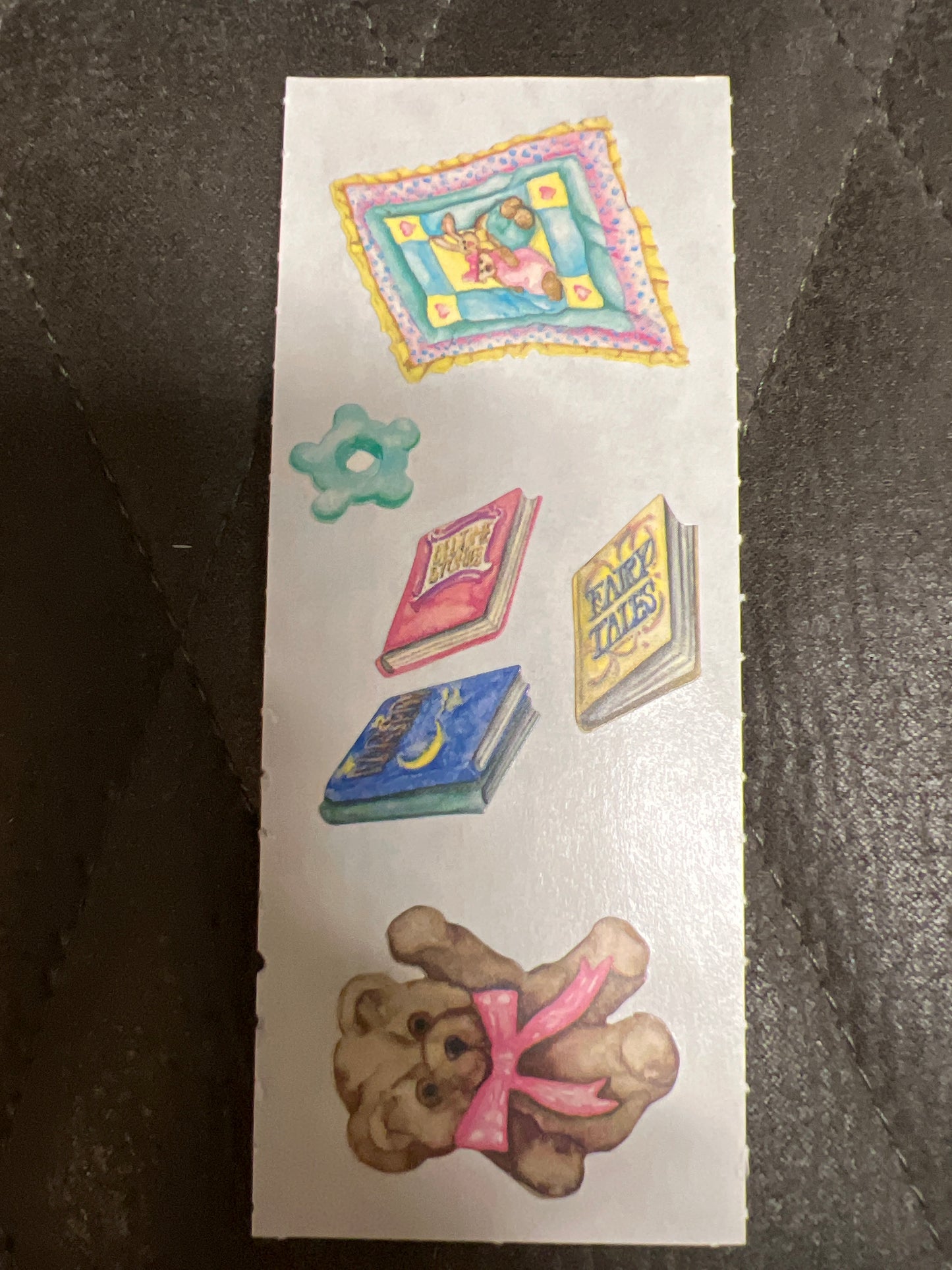 Creative Memories Stickers Girls First Years Bear, Blanket, Book new