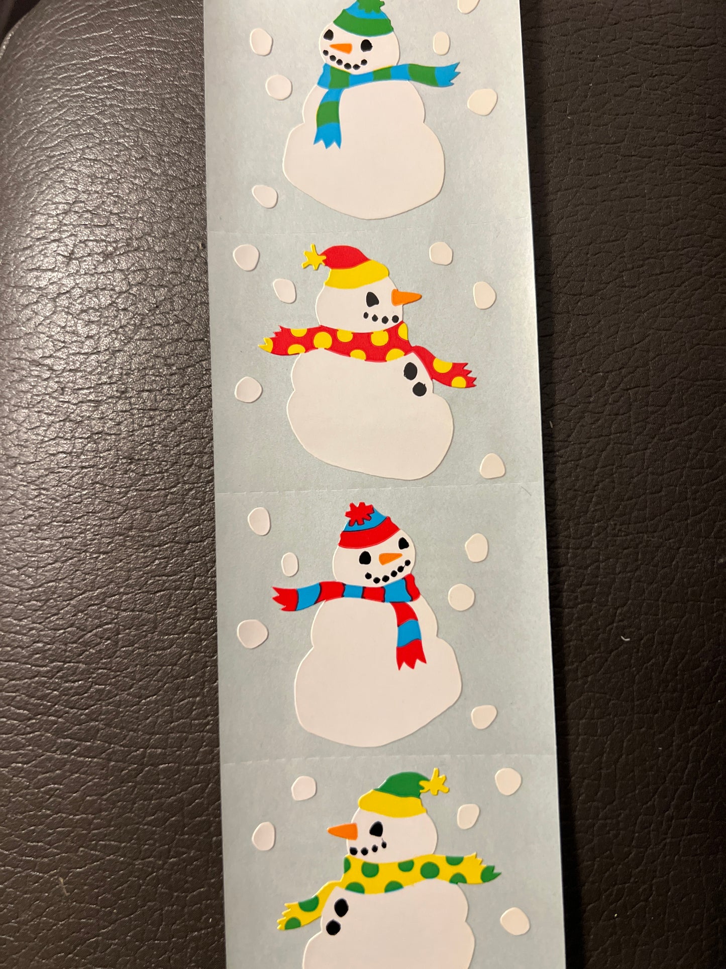 Mrs. Grossman’s Stickers Winter Snowmen