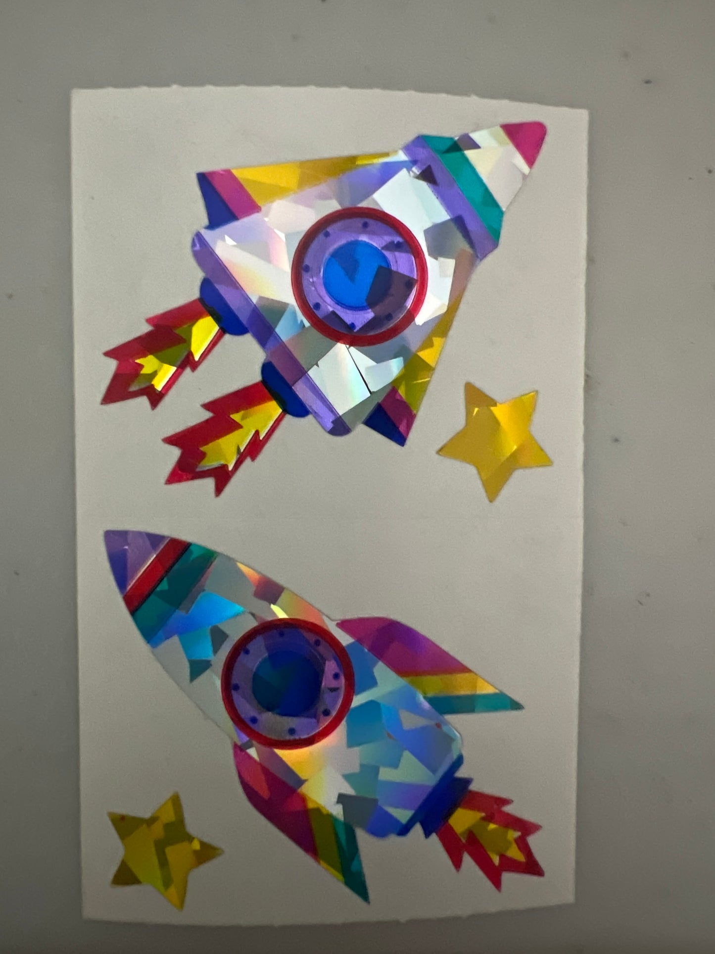 Mrs. Grossman’s Stickers Space Rockets 1/2 Sheet