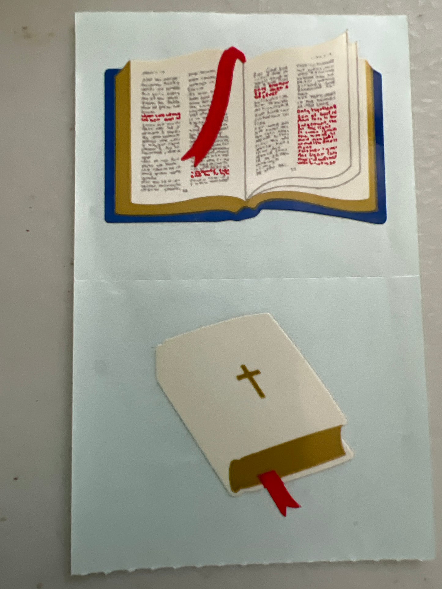 Mrs. Grossman’s Stickers Church Bible 1/2 Sheet
