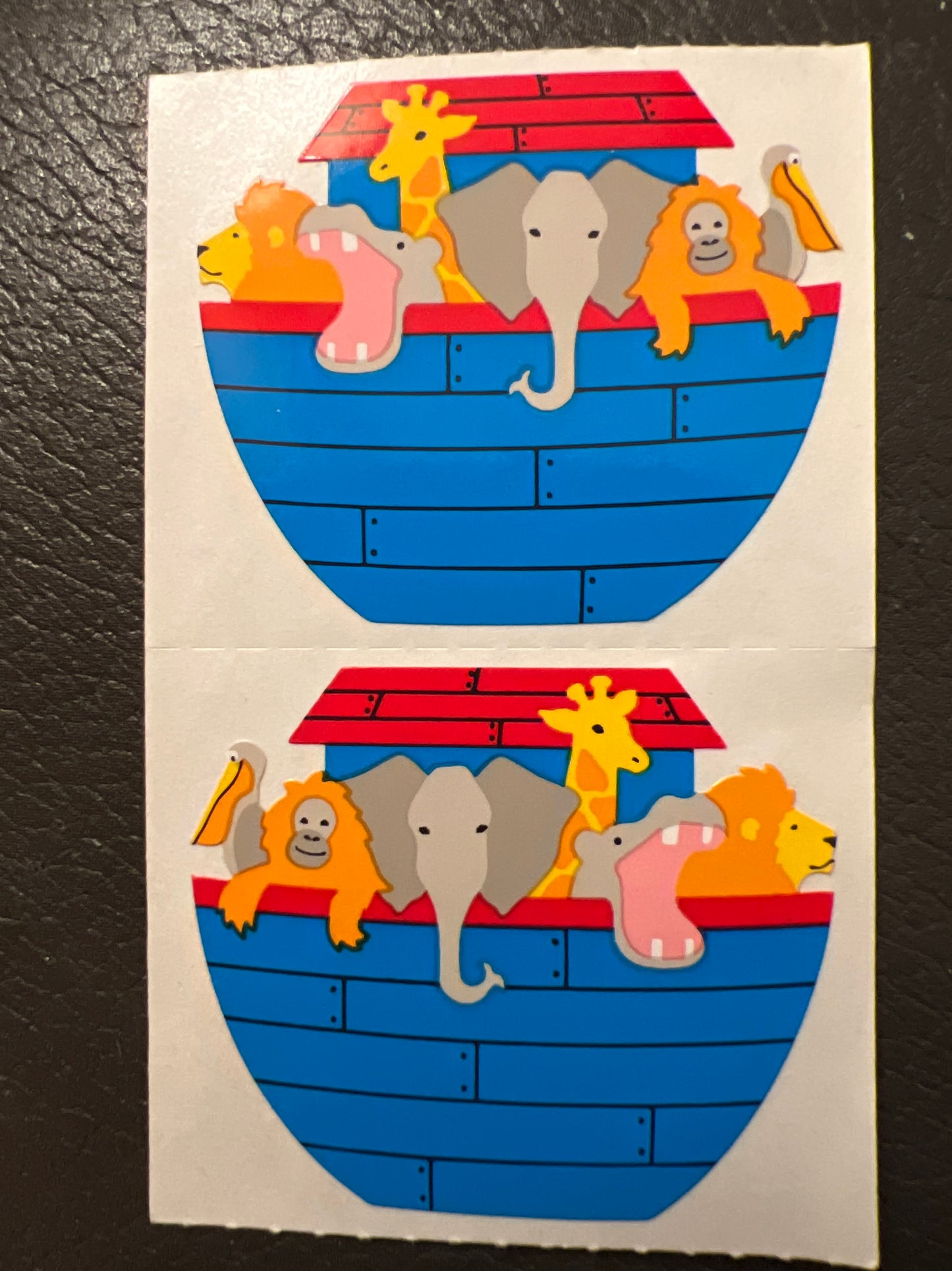 Mrs. Grossman’s Stickers Baby Noah’s Ark 1/2 Sheet