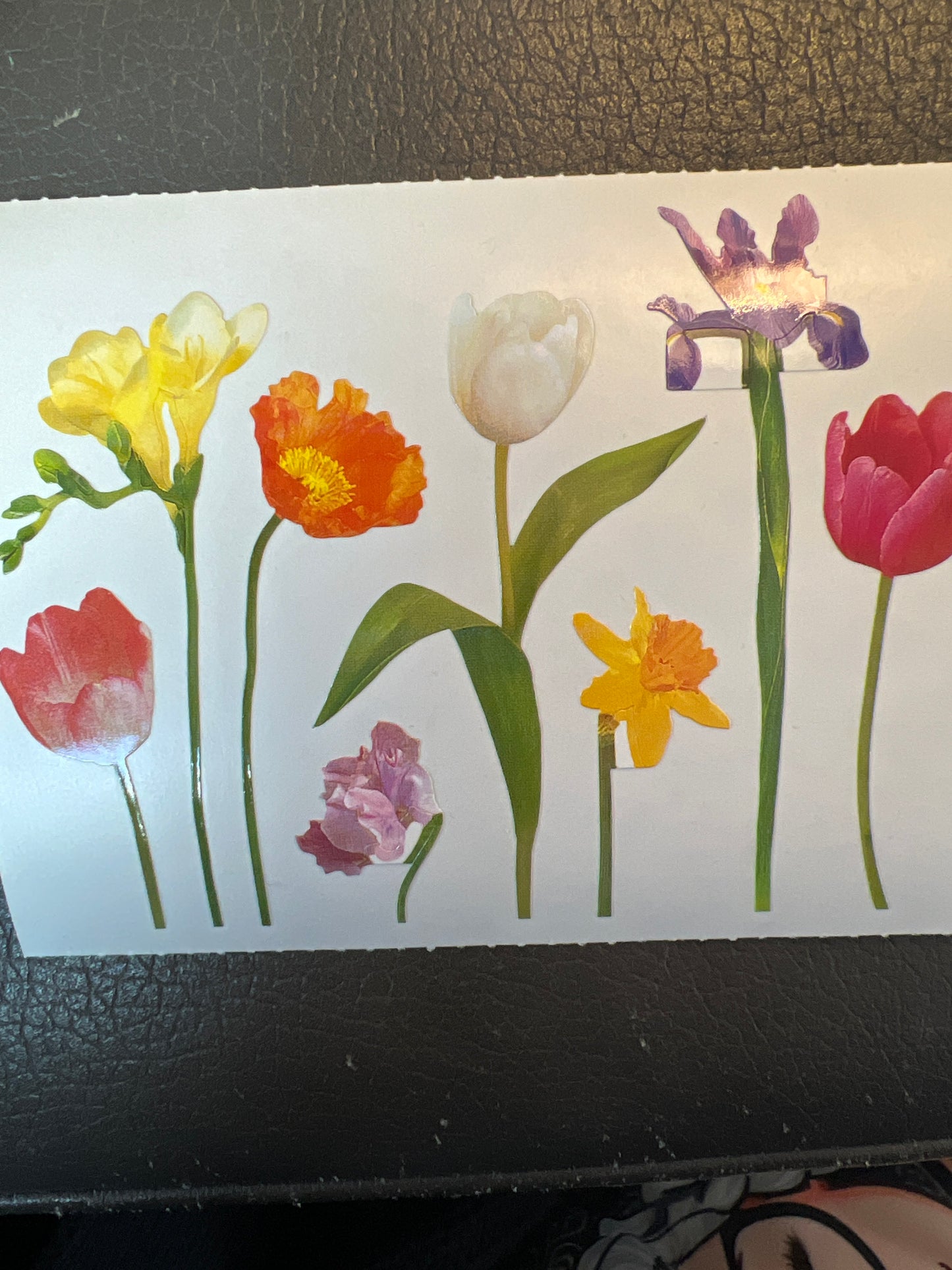 Mrs. Grossman’s Large Stickers Spring Flowers 1/2 sheet