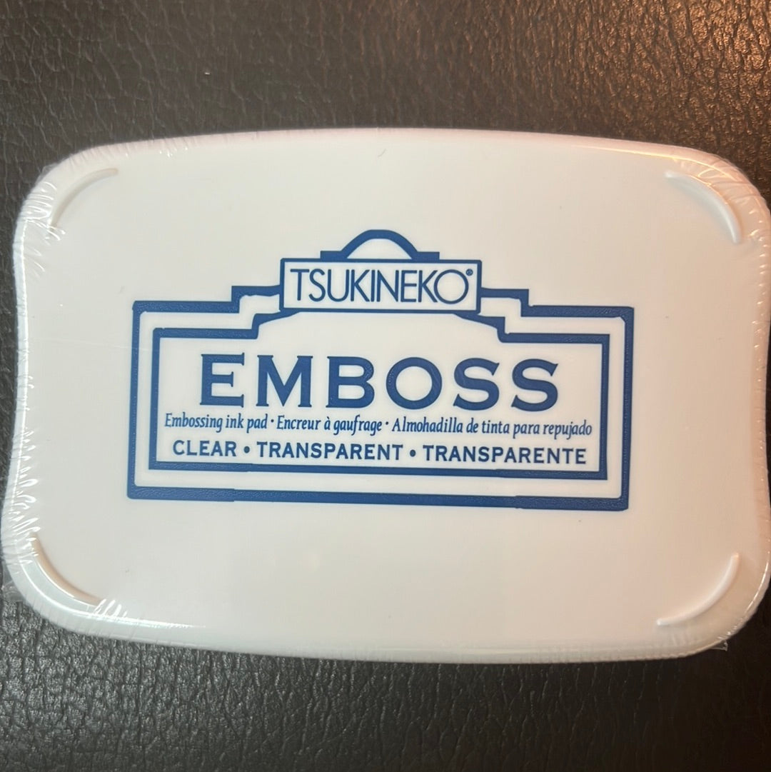 Clear Embossing Ink Stamp Pads